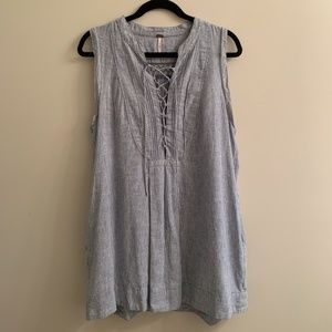 FREE PEOPLE Blue Dress/ SIZE M